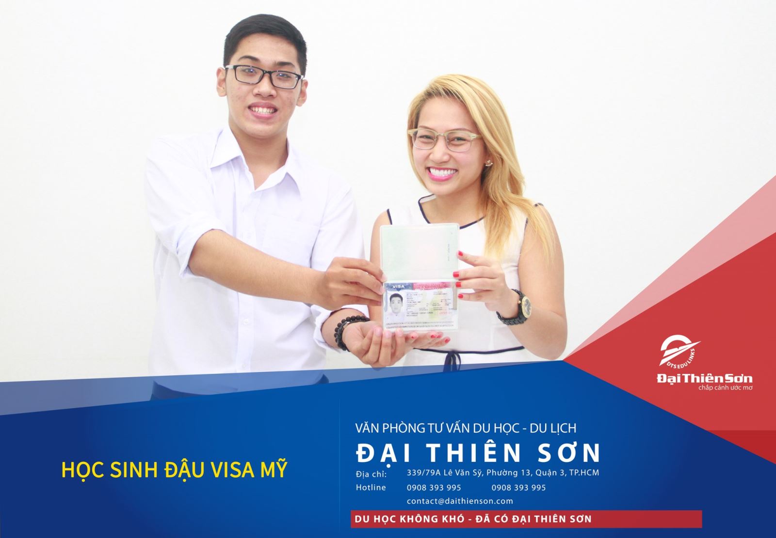 Học viên DTS đã có Visa du học thành công